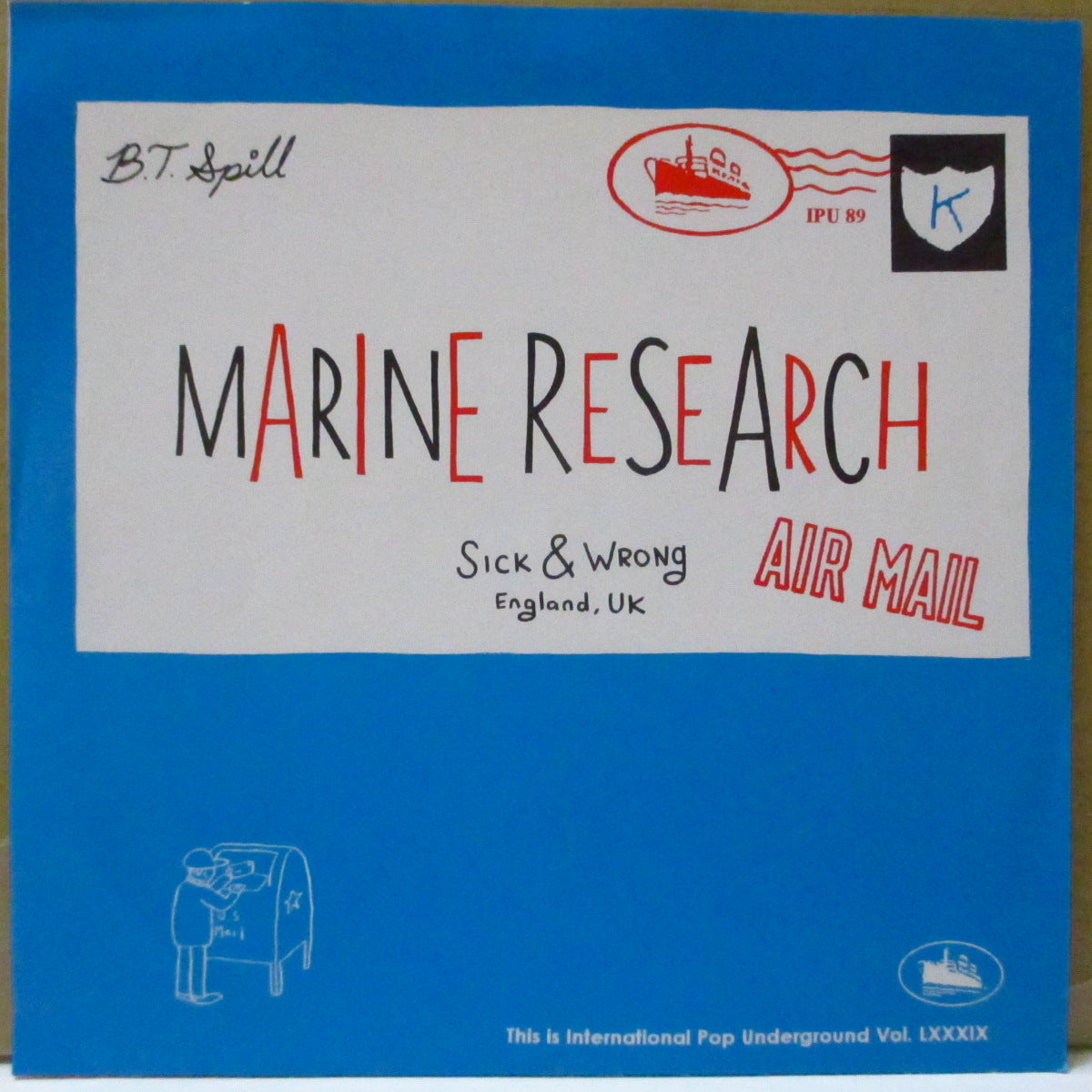 BUILT TO SPILL / MARINE RESEARCH (ビルト・トゥ・スピル / マリン・リサーチ) - By The Way / Sick & Wrong (US オリジナル 7"+PS)