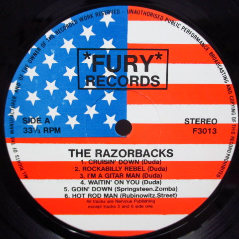 RAZORBACKS (US) - Cruisin' Down (UK Orig.LP)
