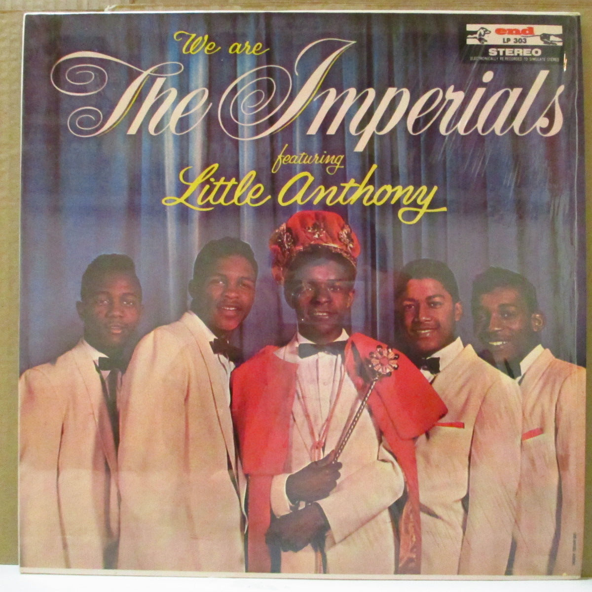 LITTLE ANTHONY & THE IMPERIALS (リトル・アンソニー & ザ・インペリアルズ) - We Are The Imperials (US 70's End Reissue Flexi Vinyl Stereo LP)