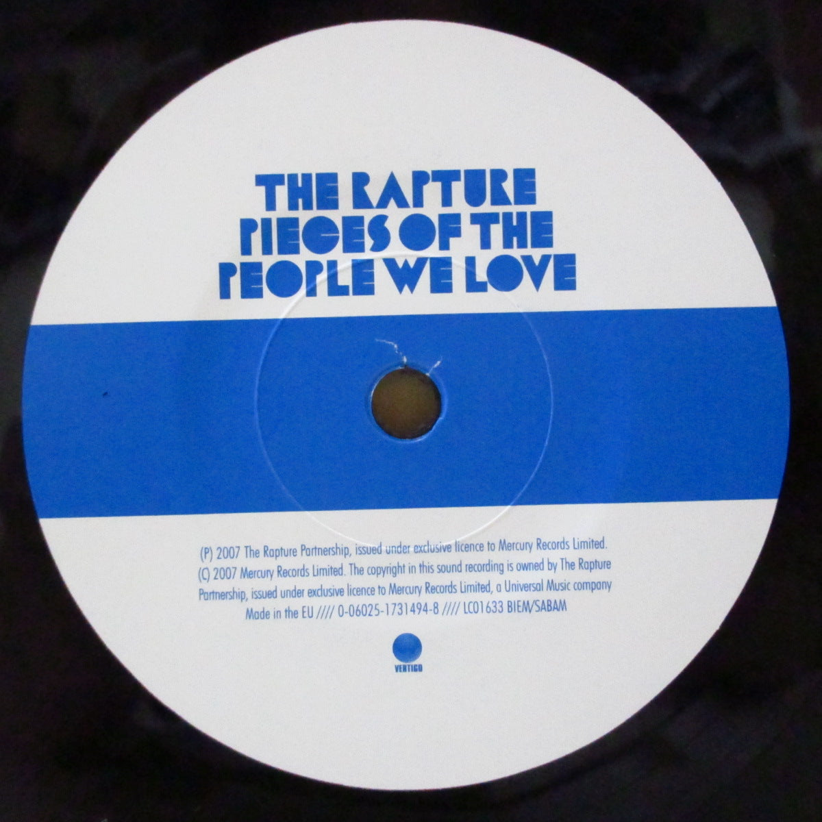 RAPTURE, THE (ザ・ラプチャー) - Pieces Of The People We Love (UK Orig.7"/New 廃盤)