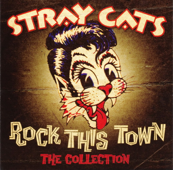 ロカビリーSTRAY CATSストレイ キャッツ 活動初期巨大ポスター62×89 