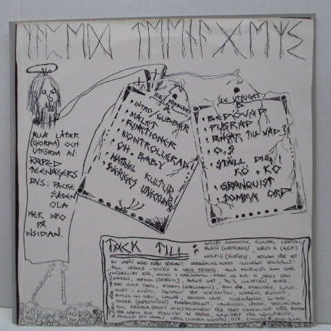 RAPED TEENAGERS - Jag Gillar Blommor...(Sweden Orig.7")