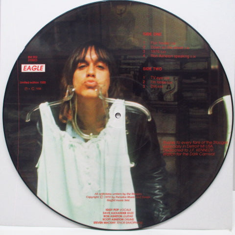 IGGY AND THE STOOGES (イギー&ザ・ストゥージーズ) - Raw Mixes Vol.2(1970) (Unofficial Picture LP)