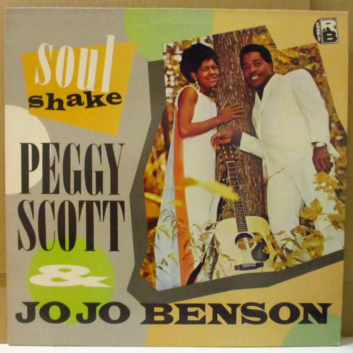 PEGGY SCOTT & JO JO BENSON (ペギー・スコット&ジョ・ジョ・ベンソン) - Soulshake (UK Orig.LP/CRB-1122)