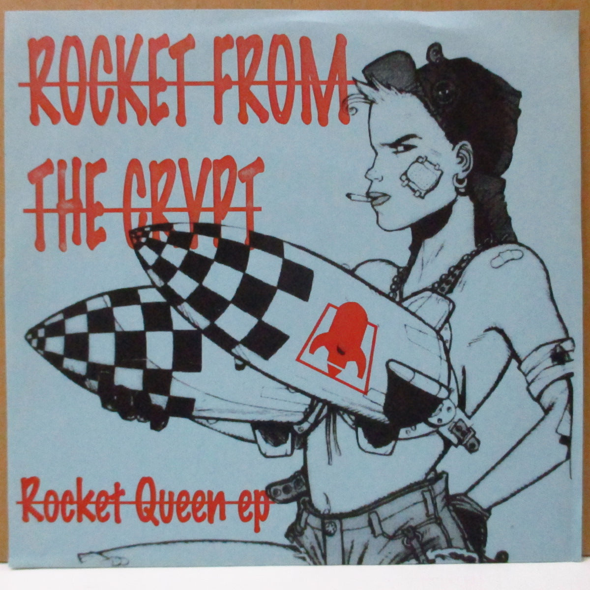 ROCKET FROM THE CRYPT (ロケット・フロム・ザ・クリプト) - Rocket Queen (Canada Unofficial.7"/Blue PS)