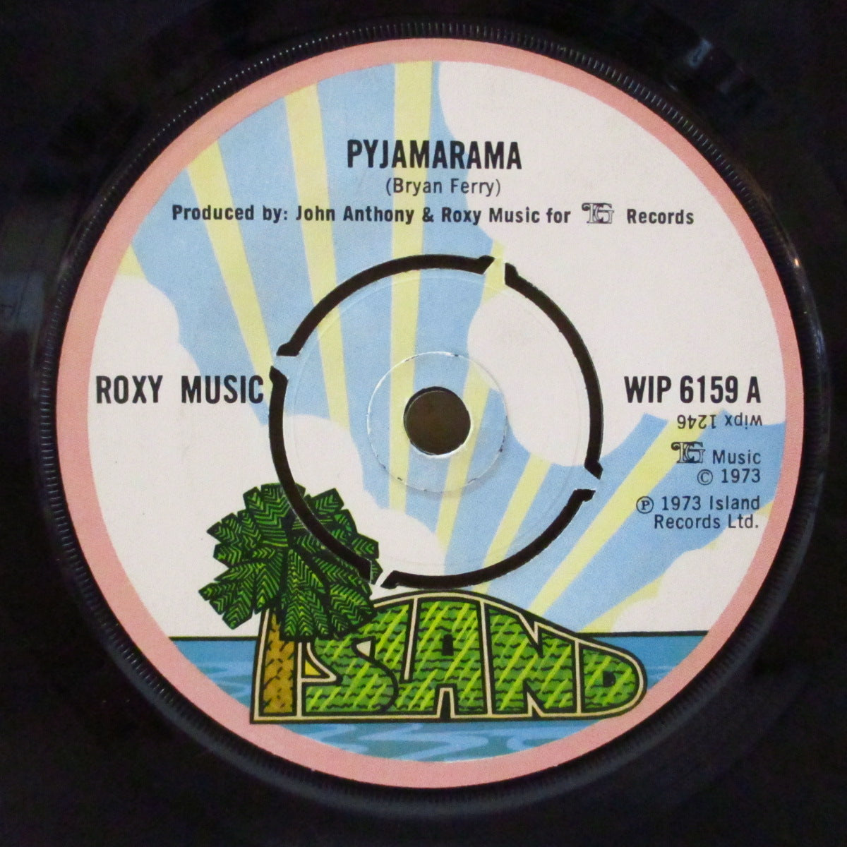 ROXY MUSIC (ロキシー・ミュージック) - Pyjamarama (UK オリジナル 7"+ダイカットスリーブ)