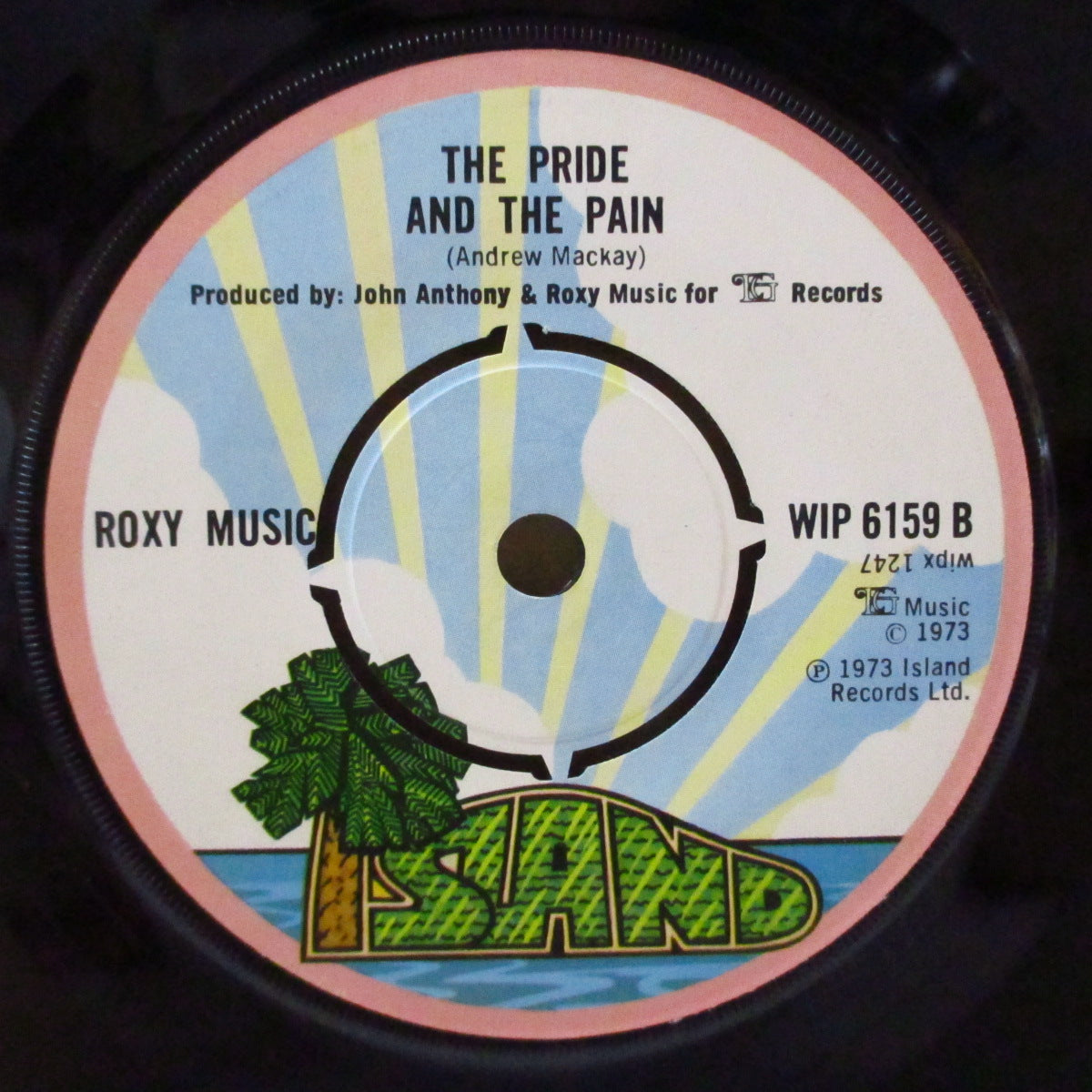 ROXY MUSIC (ロキシー・ミュージック) - Pyjamarama (UK オリジナル 7"+ダイカットスリーブ)