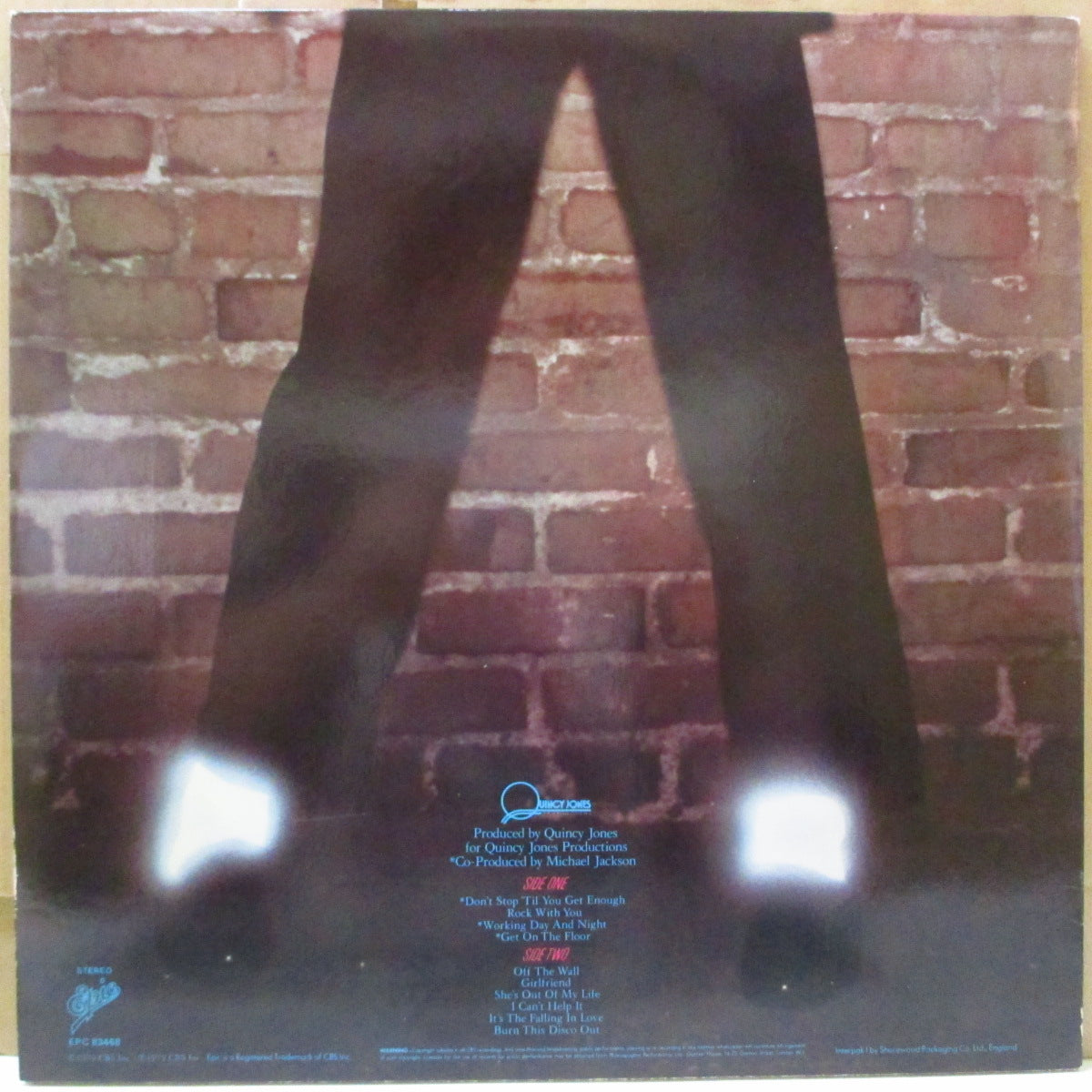 MICHAEL JACKSON (マイケル・ジャクソン) - Off The Wall (UK オリジナル LP+ピクチャー 7"/円形ステッカー付光沢見開きジャケ)