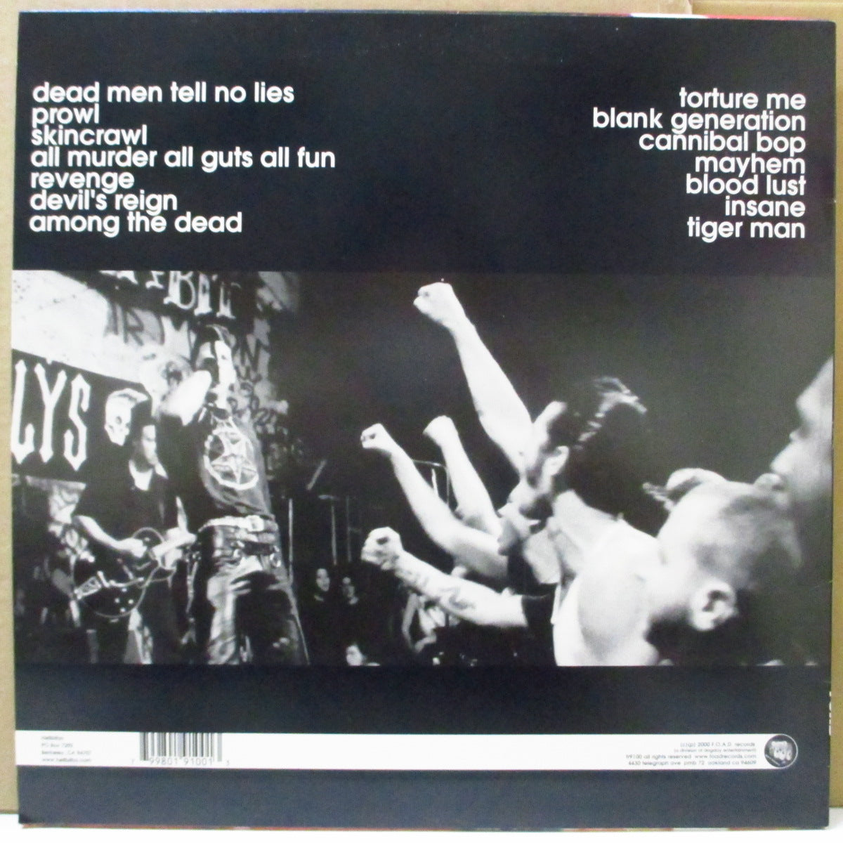 HELLBILLYS (ヘルビリーズ) - Blood Trilogy Vol.1 (US Orig.Red Vinyl LP)