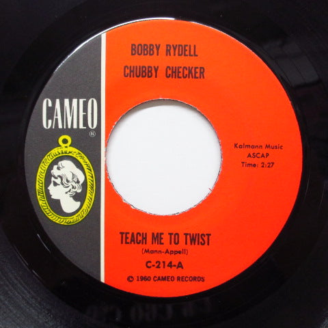 CHUBBY CHECKER & BOBBY RYDELL - Teach Me To Twist (Orig+PS)
