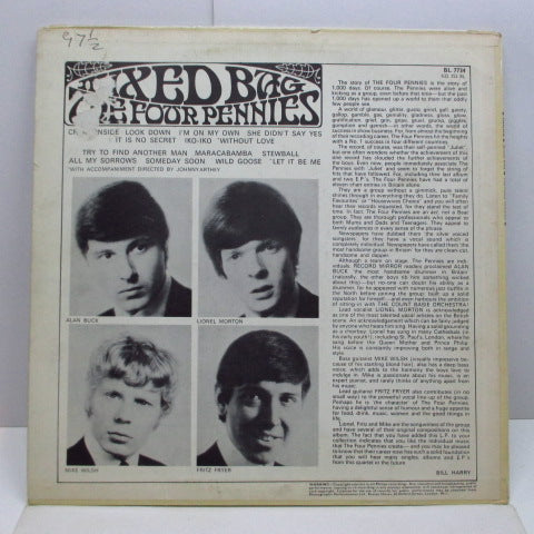 FOUR PENNIES (フォー・ペニーズ) - Mixed Bag (UK Orig.Mono LP/CFS)