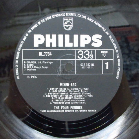 FOUR PENNIES (フォー・ペニーズ) - Mixed Bag (UK Orig.Mono LP/CFS)