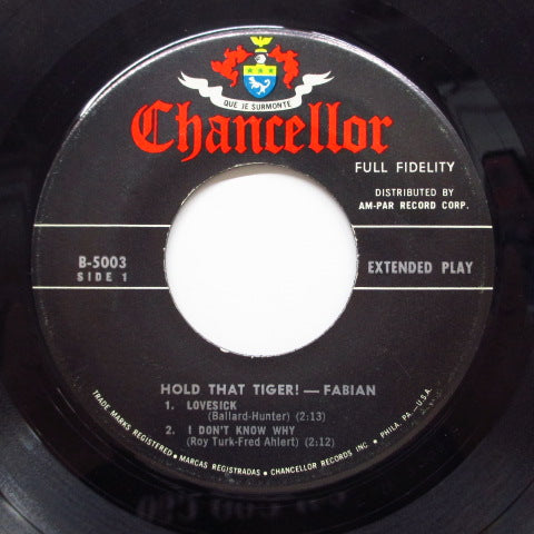 FABIAN - Hold That Tiger! Vol.2 (US Orig.EP)