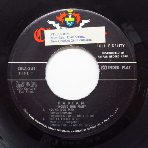FABIAN-Hound Dog Man (US Orig.EP)
