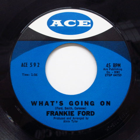 FRANKIE FORD - What's Going On (2nd Press+PS)