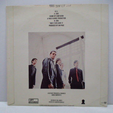 SECRET AFFAIR (シークレット・アフェア) - Sound Of Confusion (UK Orig.7"/Paper Lbl.Round Centre)