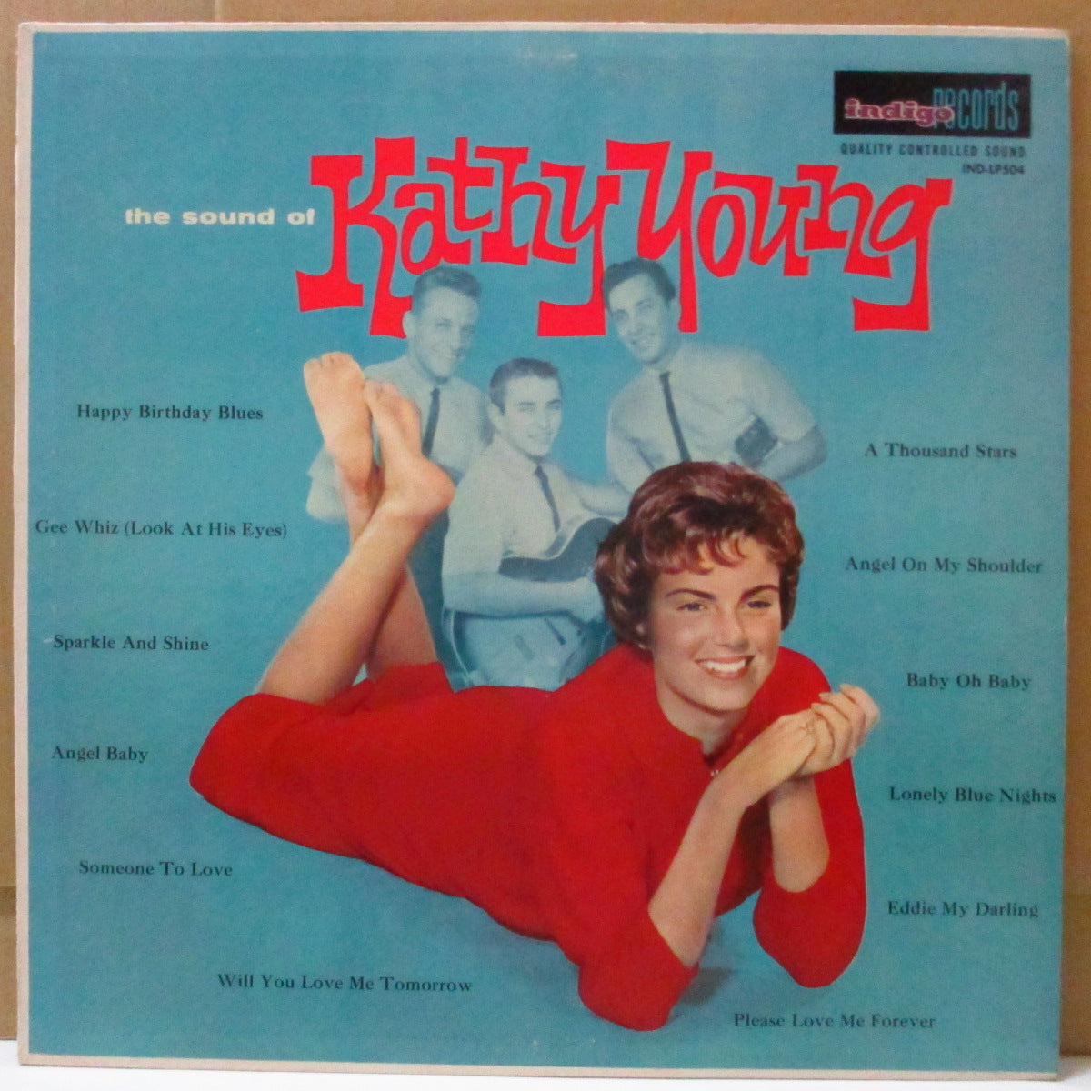 KATHY YOUNG (& THE INNOCENTS) (キャシー・ヤング (&ジ・イノセンツ)) - The Sound Of Kathy Young (US Orig.Mono LP)