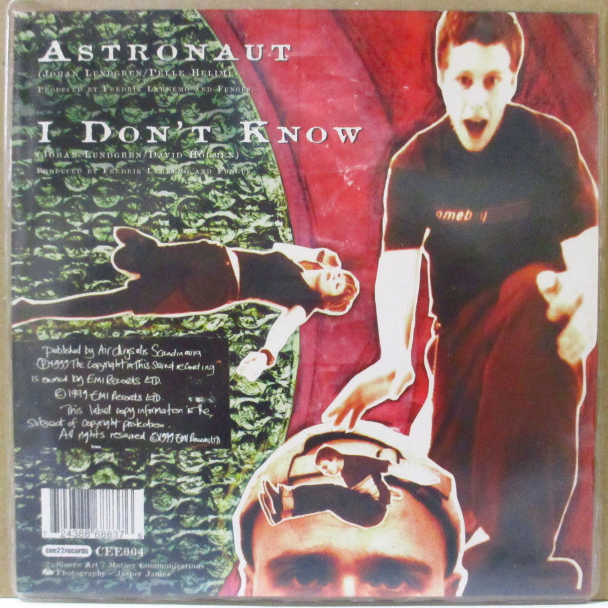 FUNGUS (ファンガス) - Astronaut (UK Orig.7"+Numberd Stickered PVC)