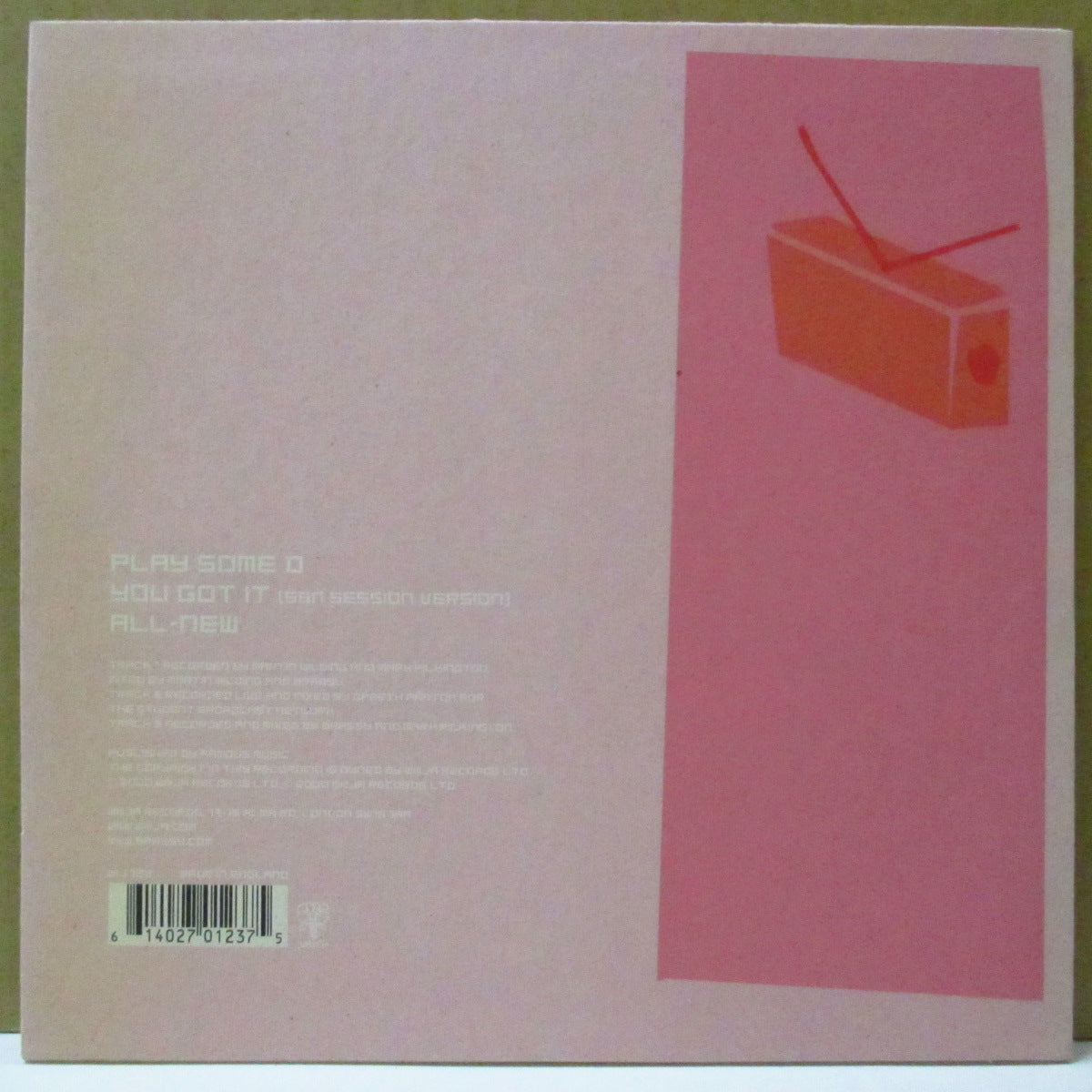 BRASSY (ブラッシー) - Play Some D (UK Orig.7")