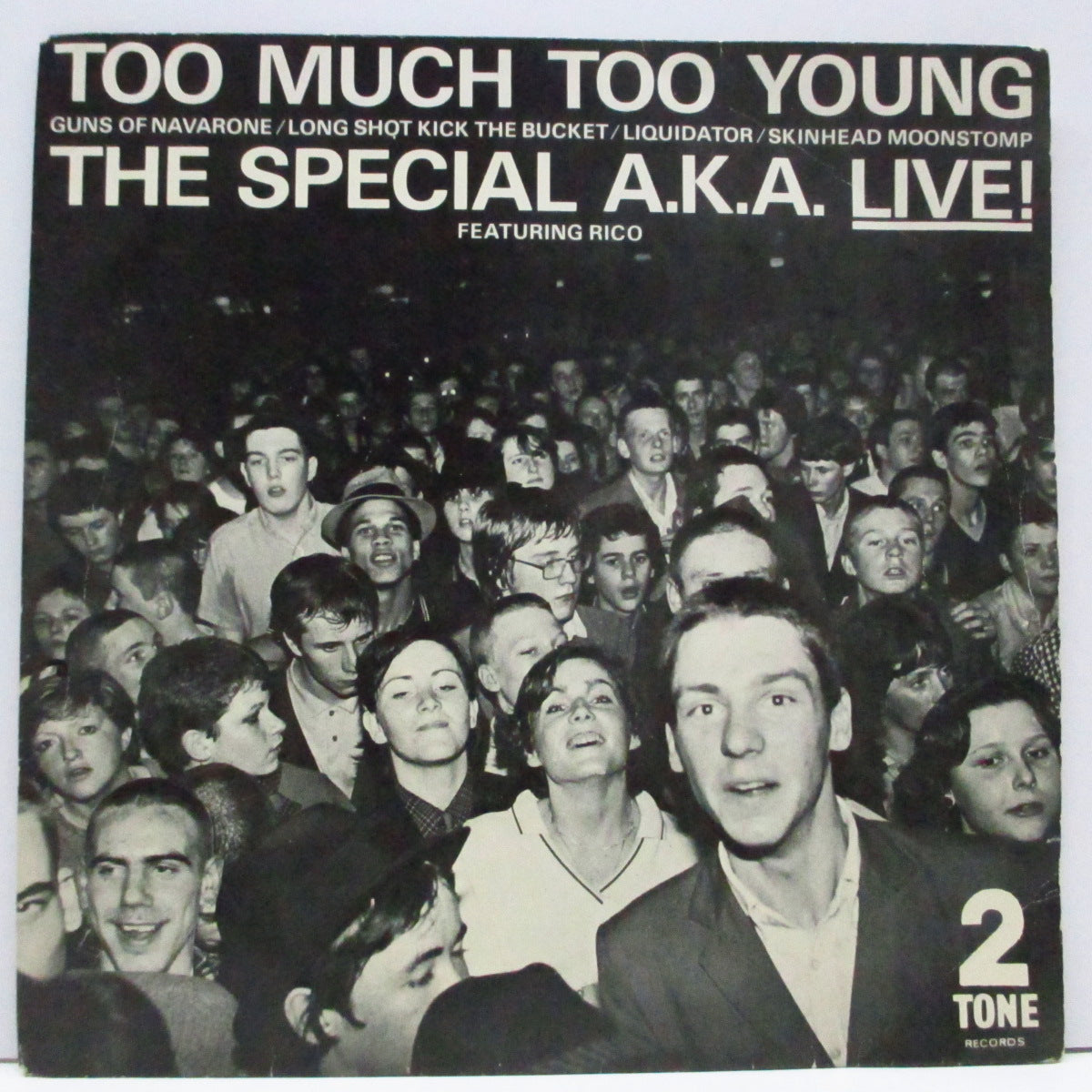 SPECIAL AKA, THE (ザ ・スペシャル AKA) - Too Much Too Young (UK 80's 再発「銀ラベ、フラットセンター」7"+光沢固紙ジャケ)