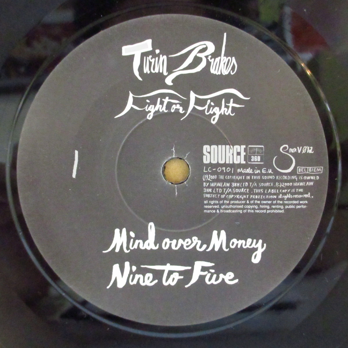 TURIN BRAKES (トゥーリン・ブレイクス) - Fight Or Flight (UK Orig.7"-EP)