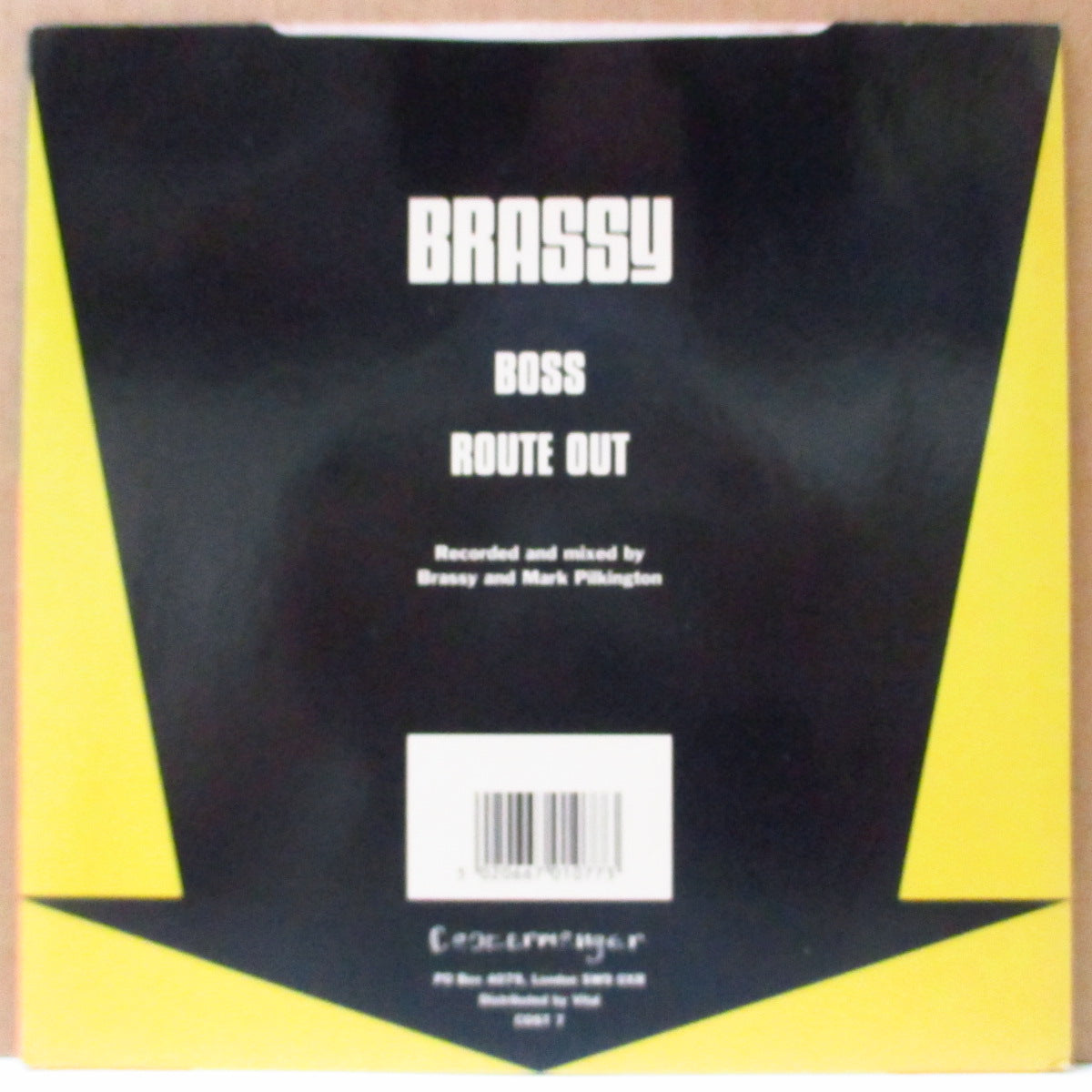 BRASSY (ブラッシー) - Boss (UK Orig.7")