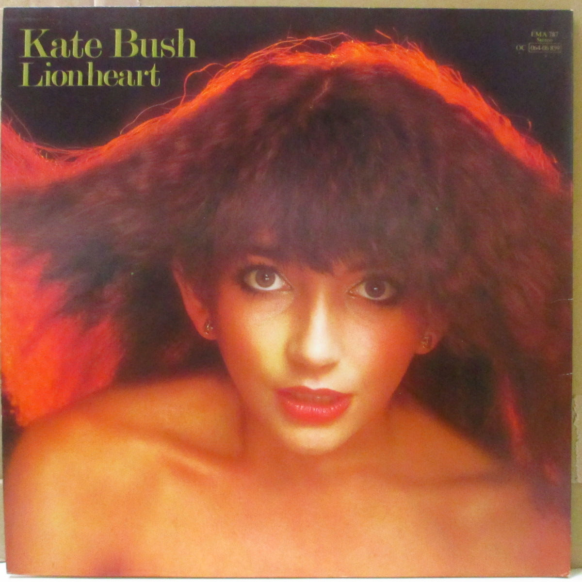 KATE BUSH (ケイト・ブッシュ) - Lionheart (UK オリジナル LP+インナー, エンボス見開きジャケ)