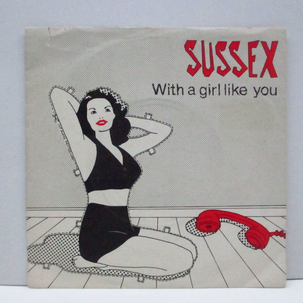 SUSSEX (サセックス) - With A Girl Like You (UK Orig.7")