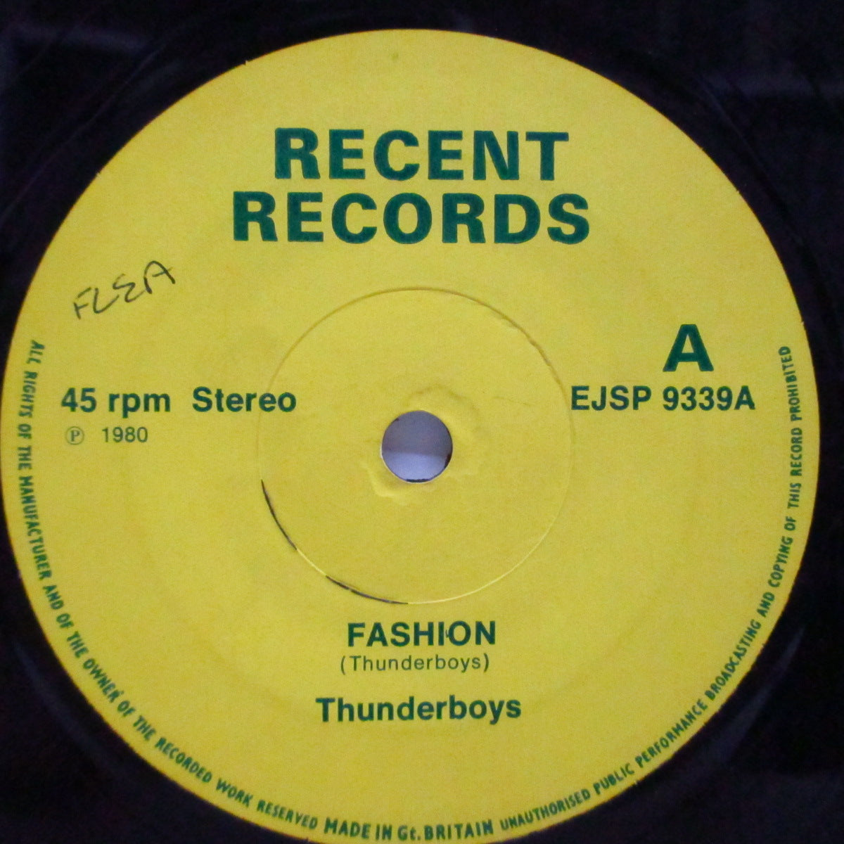 THUNDERBOYS (サンダーボーイズ) - Fashion / Someone Like You (UK Orig.7"/NOPS)