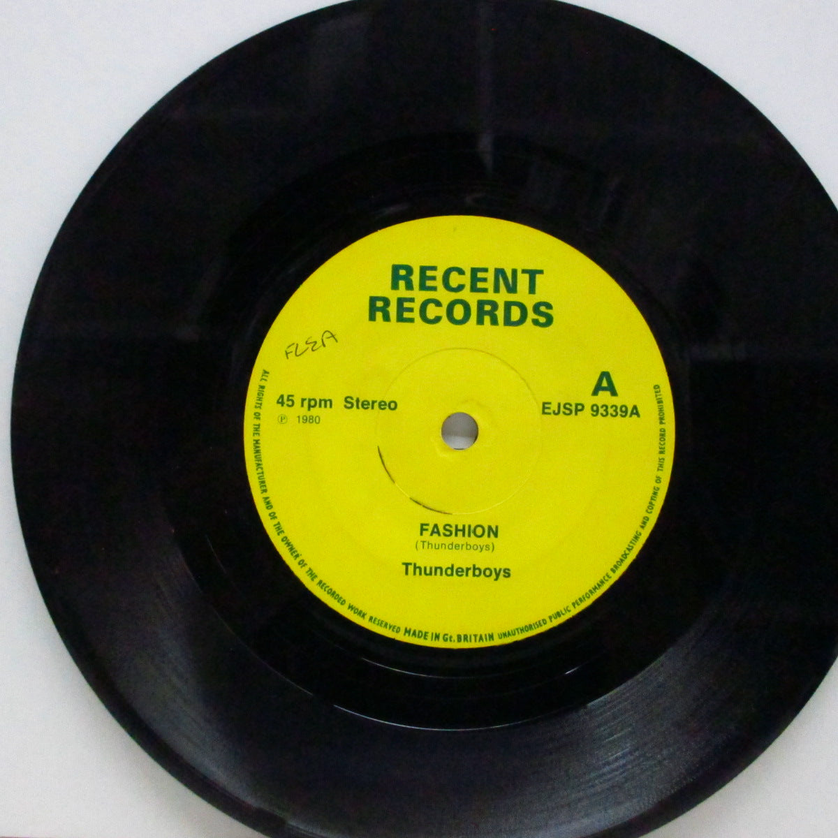 THUNDERBOYS (サンダーボーイズ) - Fashion / Someone Like You (UK Orig.7"/NOPS)