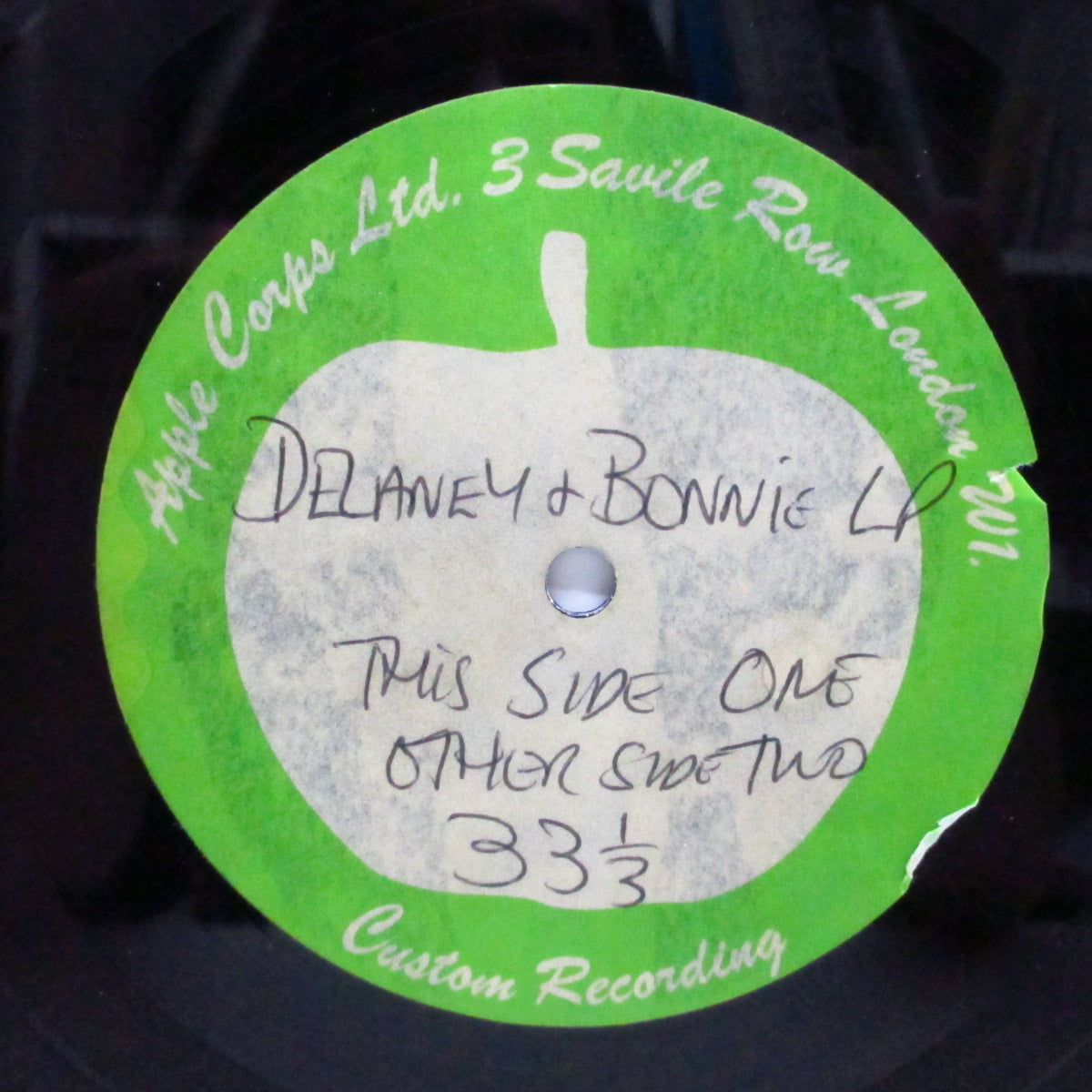 DELANEY & BONNIE (デラニー&ボニー) - The Original Delaney And Bonnie : Accept No Substitute (UK Apple Acetate LP)