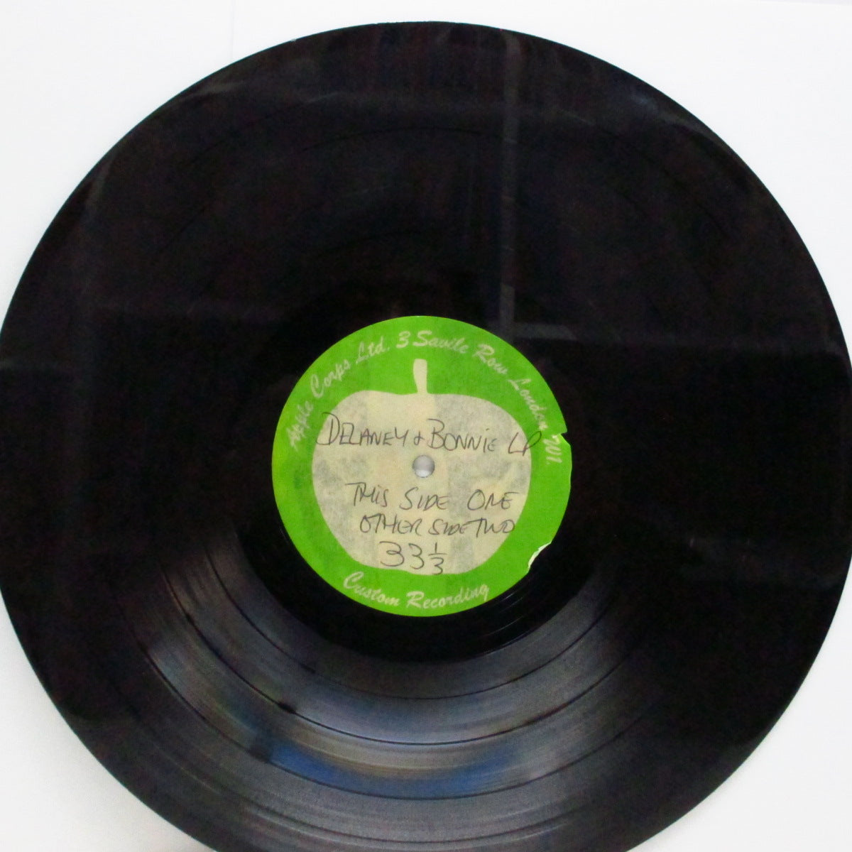 DELANEY & BONNIE (デラニー&ボニー) - The Original Delaney And Bonnie : Accept No Substitute (UK Apple Acetate LP)