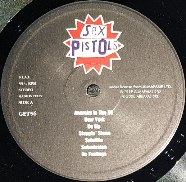 SEX PISTOLS (セックス・ピストルズ) - Burton-On-Trent Recordings (Italy '00 Reissue 180g LP)