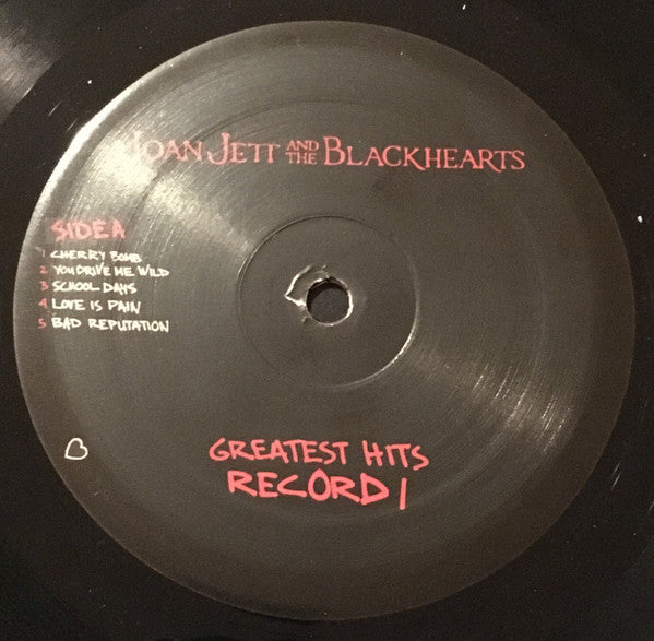 JOAN JETT & THE BLACKHEARTS (ジョーン・ジェット & ザ・ブラックハーツ) - Greatest Hits (US Orig.2xLP, GS/廃盤 New)