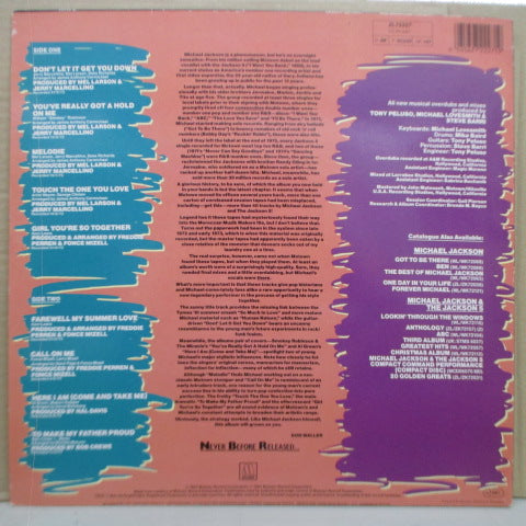 MICHAEL JACKSON (マイケル・ジャクソン) - Farewell My Summer Love (UK/EU Orig.LP+Poster)