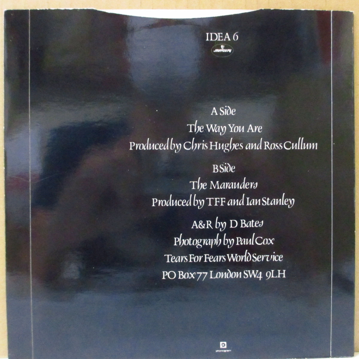 TEARS FOR FEARS (ティアーズ・フォー・フィアーズ) - The Way You Are (UK オリジナル「ペーパーラベ」 7"+PS)