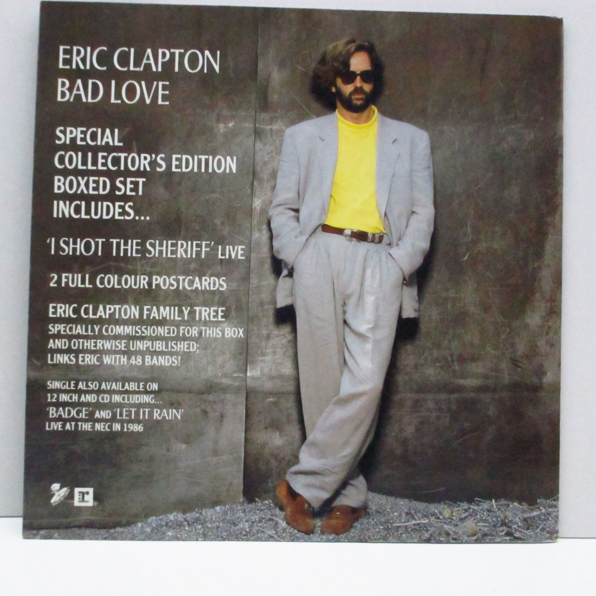 ERIC CLAPTON (エリック・クラプトン) - Journeyman Programme (UK Orig.Tour Brochure/パンフ)