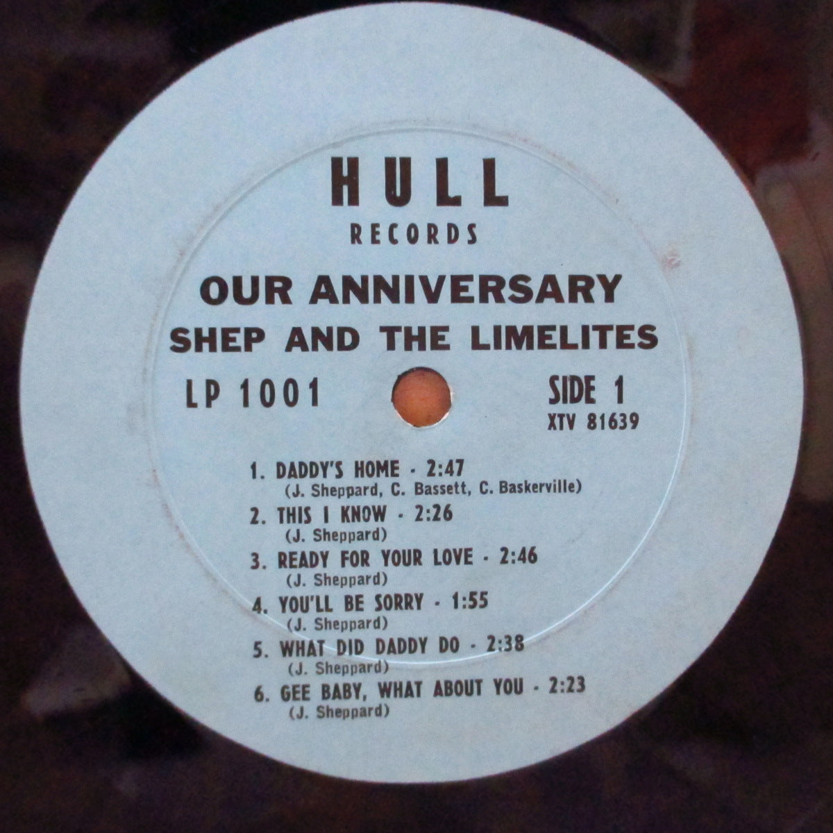 SHEP & THE LIMELITES (シェップ&ザ・ライムライツ) - Our Anniversary (US '62 Orig.Mono LP/CS)