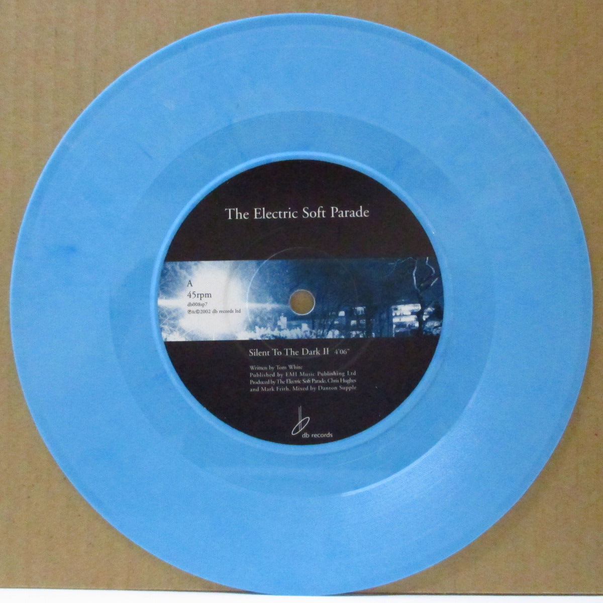 ELECTRIC SOFT PARADE, THE (ジ・エレクトリック・ソフト・パレード) - Silent To The Dark II (UK Limited Blue Vinyl 7"/Numbred PS)