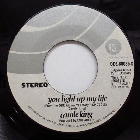 CAROLE KING (キャロル・キング) - You Light Up My Life (US:Orig.+PS!)