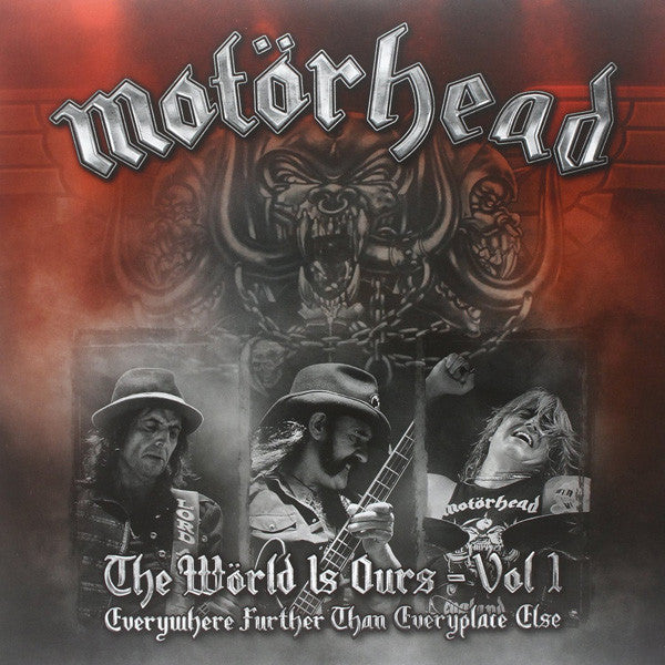 MOTORHEAD (モーターヘッド) - The World Is Ours - Vol 1 : Everywhere Further Than Everyplace Else (EU Orig.180g 2xLP, Stickered GS/廃盤 New)