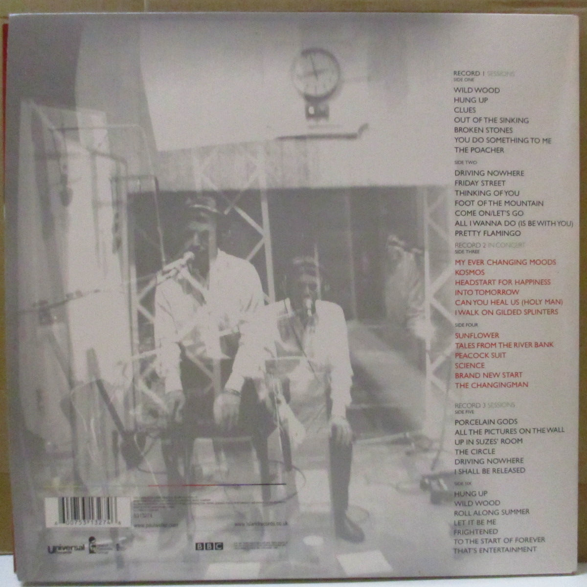 PAUL WELLER (ポール・ウェラー) - At The BBC (EU オリジナル 3xLP+インナー, 見開きジャケ)