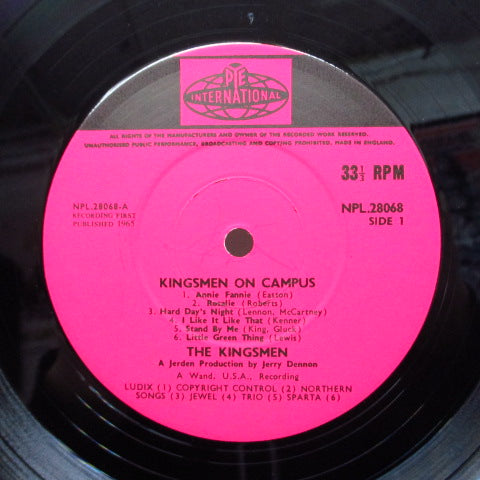 KINGSMEN (キングスメン) - On Campus (UK Orig.Mono)