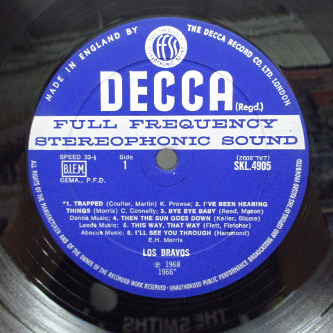 LOS BRAVOS (ロス・ブラボス) - Los Bravos (UK Orig.Stereo LP)