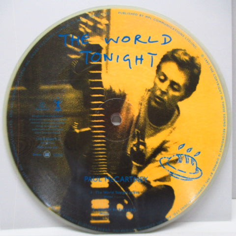 PAUL McCARTNEY (ポール・マッカートニー)- The World Tonight (UK Ltd.Pucture 7")