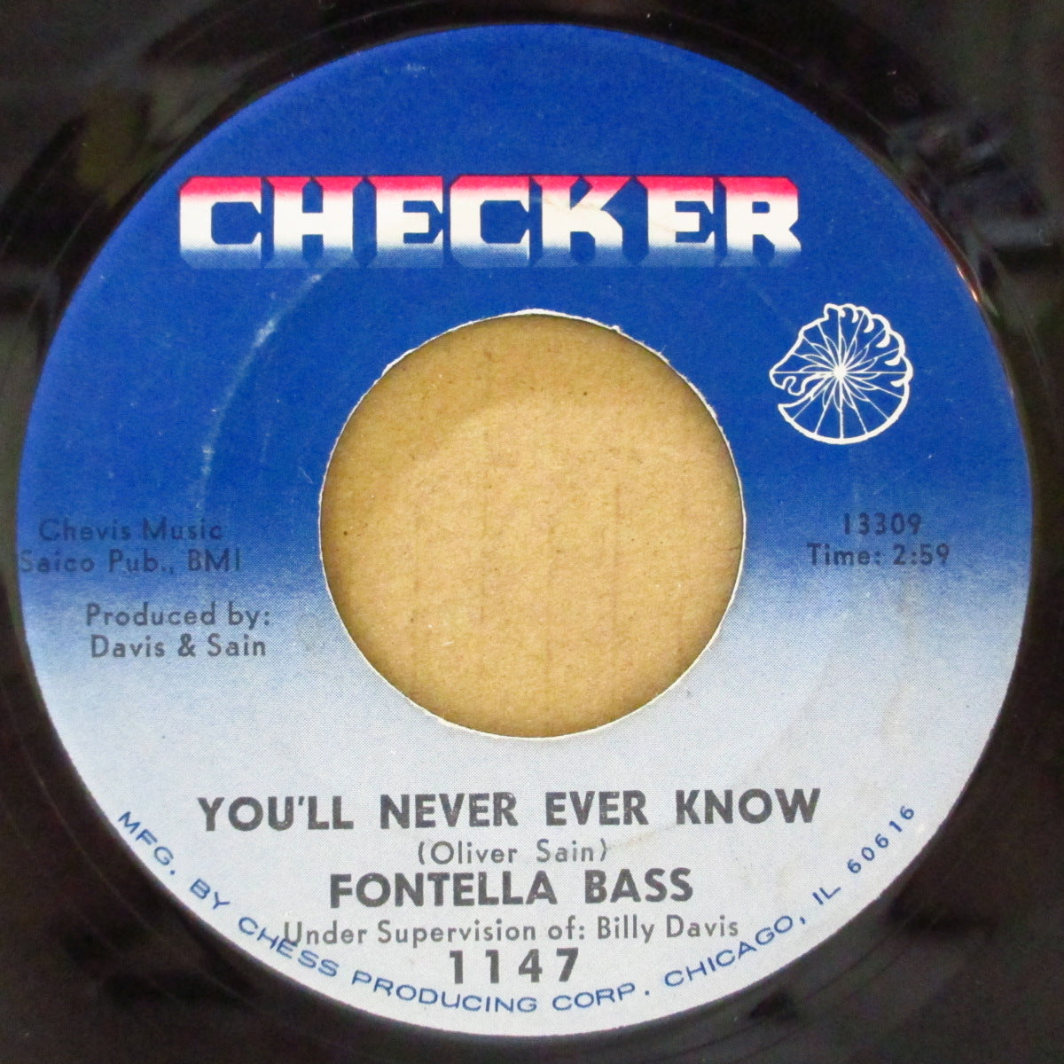 FONTELLA BASS (フォンテラ・バス) - Safe And Sound (US Orig.7"+CS)