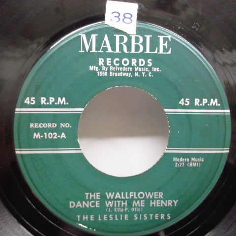 LESLIE SISTERS - The Wallflower Dance With Me Henry
