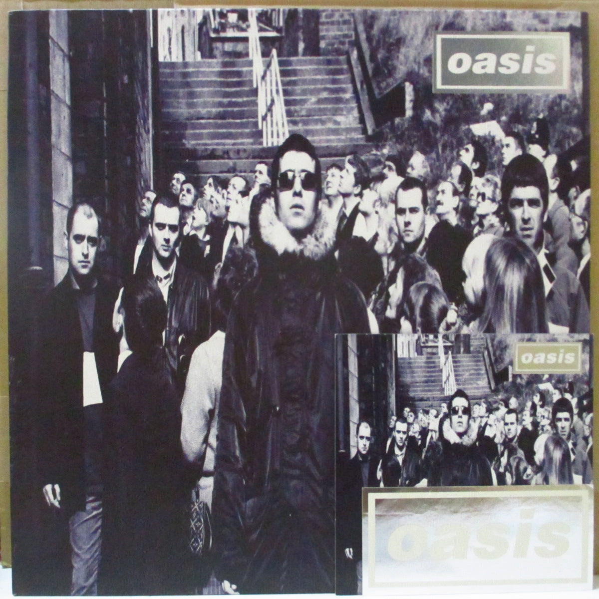 OASIS (オアシス) - D'You Know What I Mean +2 (UK オリジナル 12"+インナー, インサート, ステッカー/バンドロゴ光沢ジャケ)