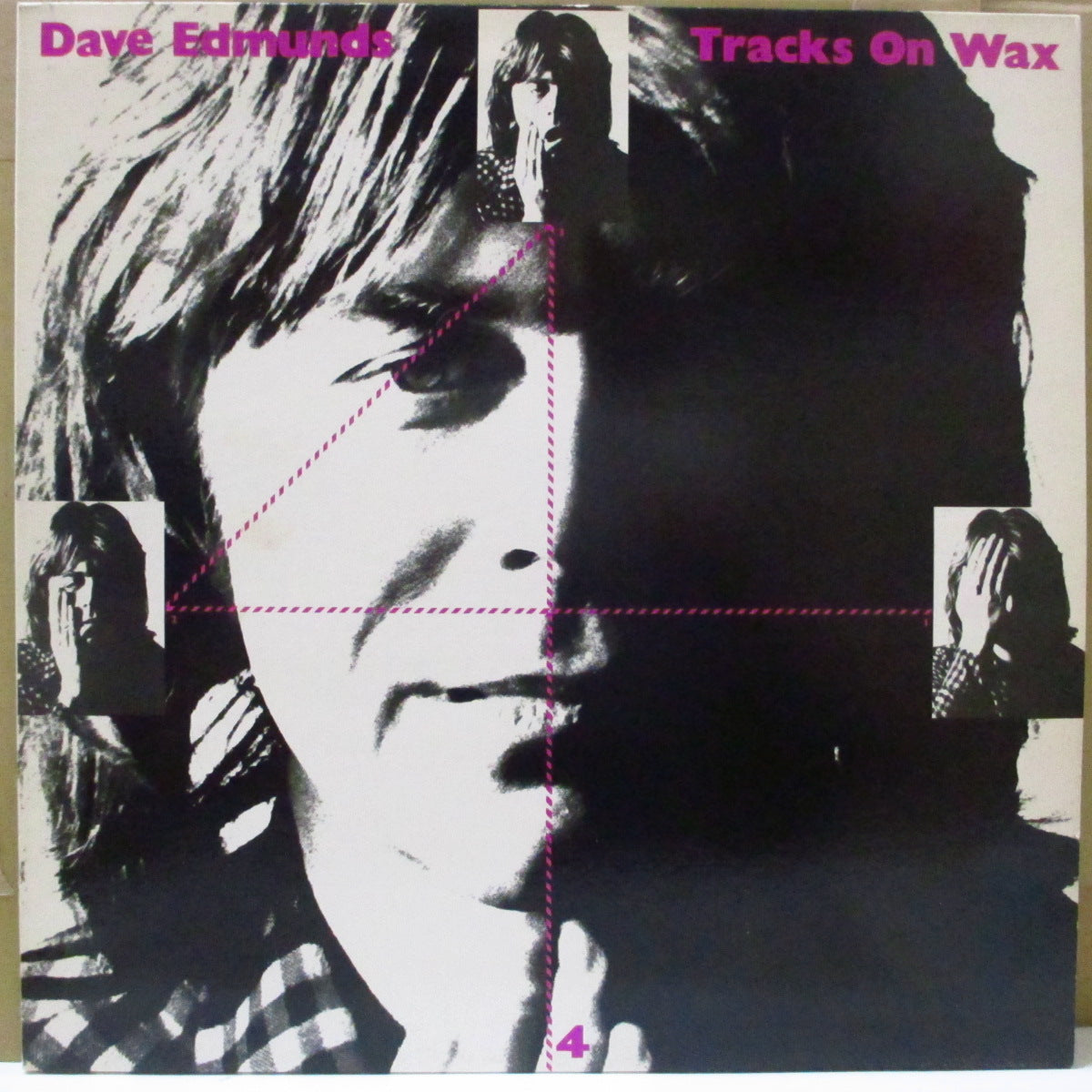 DAVE EDMUNDS (デイブ・エドモンズ) - Tracks On Wax 4 (UK オリジナル LP/背ジャケ「黒文字」印刷)