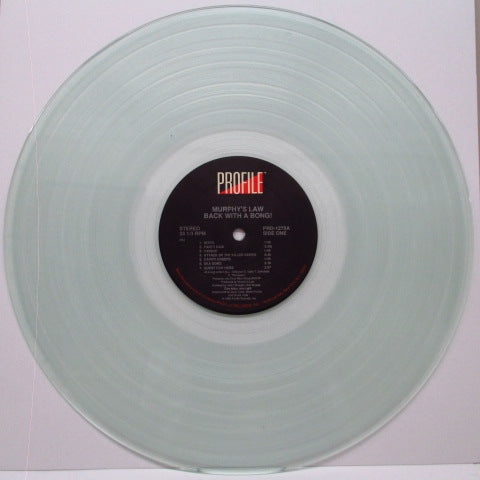 MURPHY'S LAW (マーフィーズ・ロウ) - Back With A Bong! (US Ltd.Clear Vinyl LP)